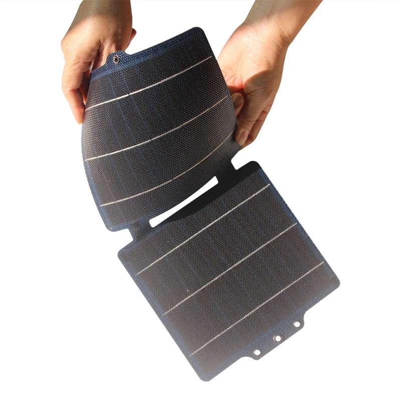 Folding Solar Panel - 10W 5V Foldable Solar Charger ETFE