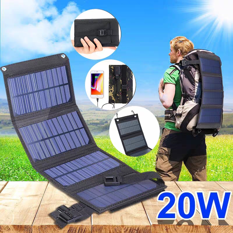 Folding Solar Panel - Foldable solar panel 20W 50W 60W