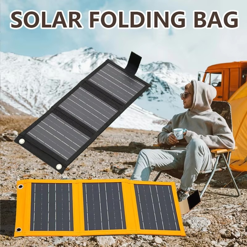 Foldable Solar Panel USB Porta - Folding Solar Panel recensione e prezzo