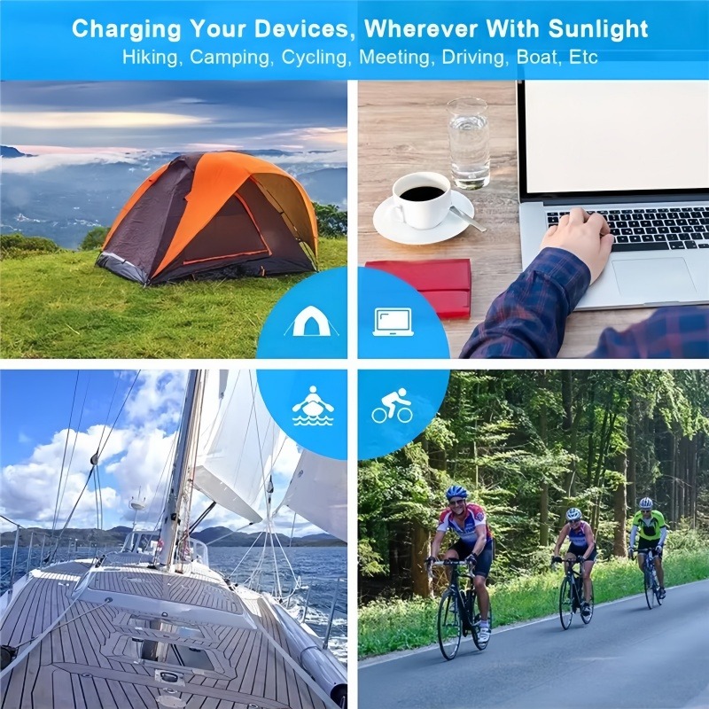 Foldable Solar Panel USB Porta - Folding Solar Panel recensione e prezzo