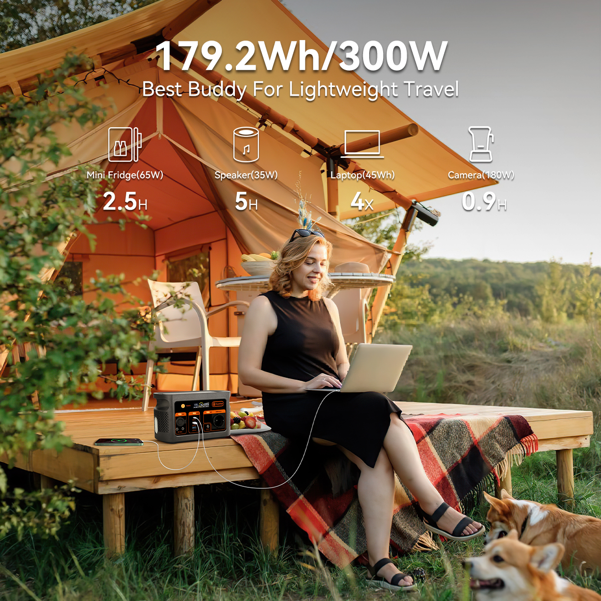 300W pure sine wave solar gene - Portable Power Station recensione e prezzo