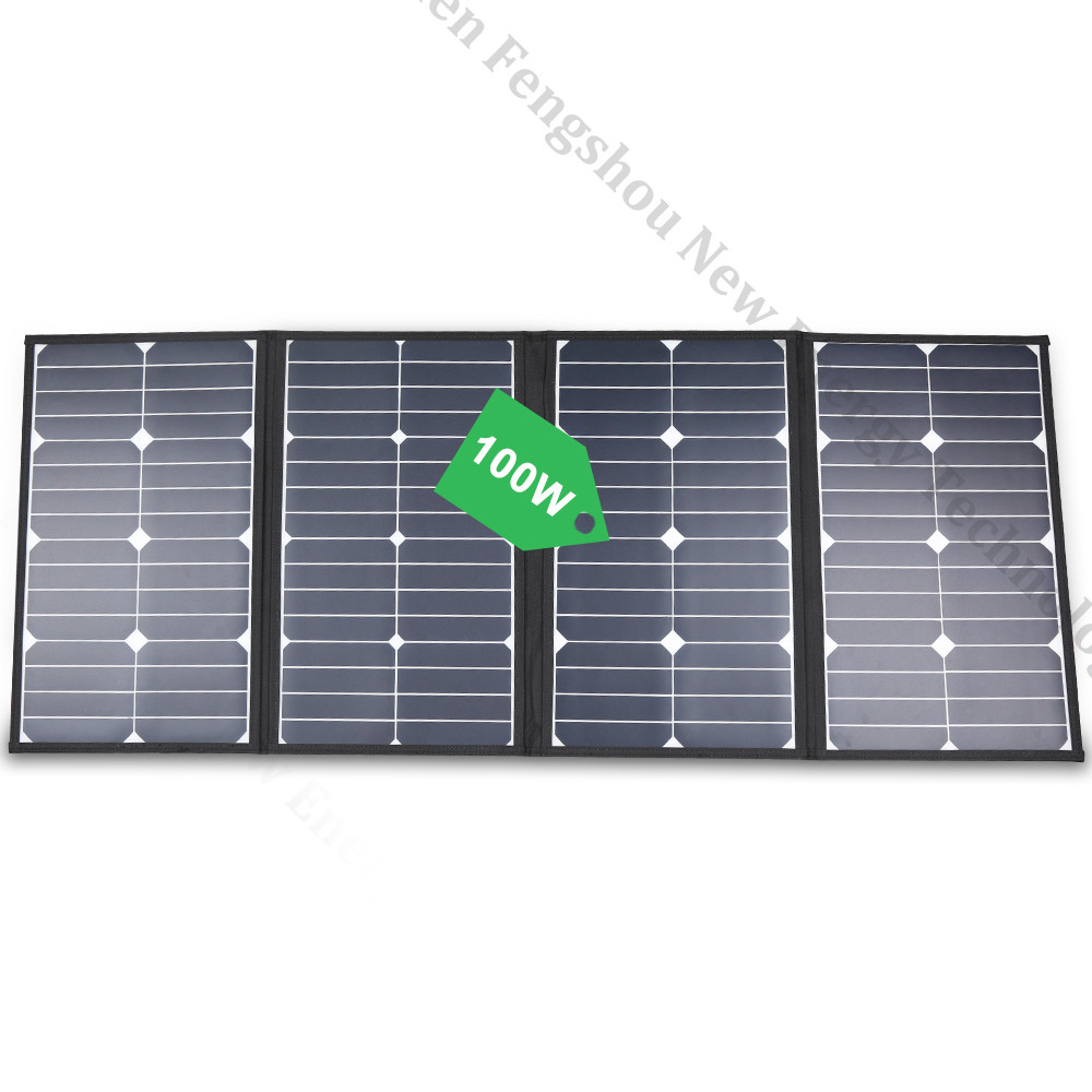 Portable 100 Watt Folding Sola - Folding Solar Panel recensione e prezzo