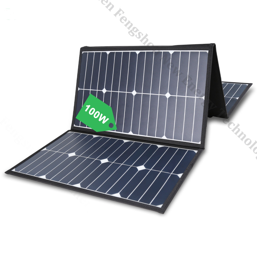 Portable 100 Watt Folding Sola - Folding Solar Panel recensione e prezzo