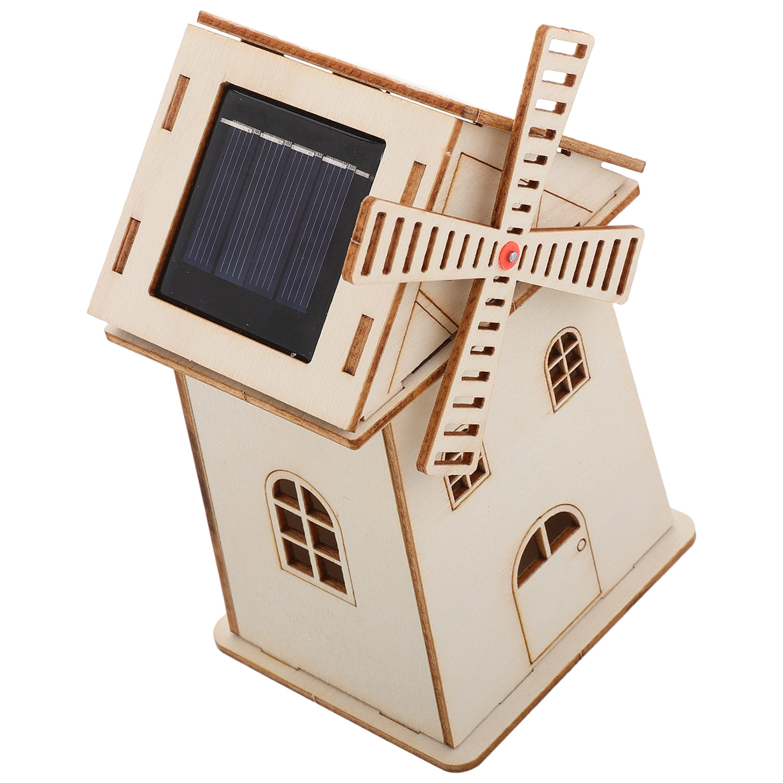 Unfinished Wooden Solar Powere - Renewable Energy For Kids recensione e prezzo