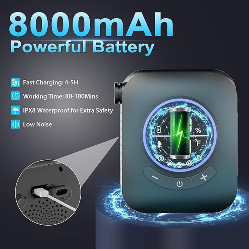 Camping Shower 3.6V 8000mAh IP - Renewable Energy Sources recensione e prezzo