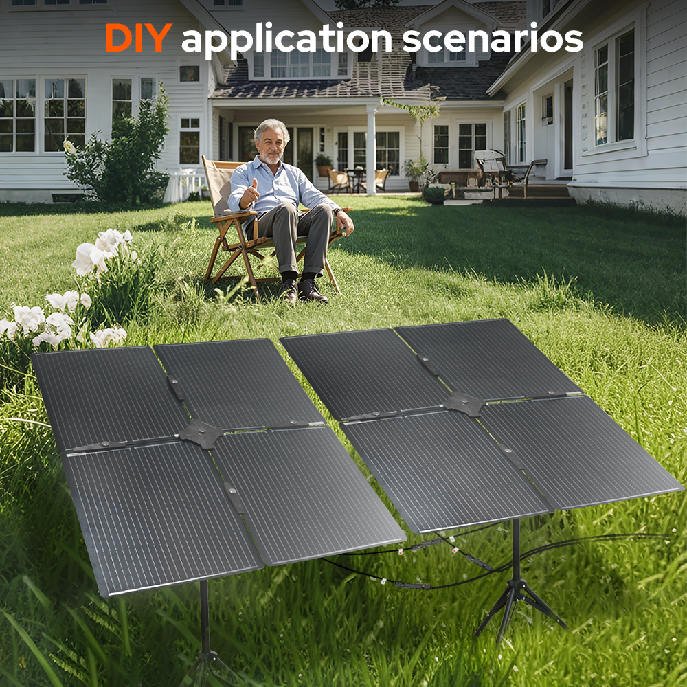 DOKIO 400W Portable Detachable - Folding Solar Panel recensione e prezzo