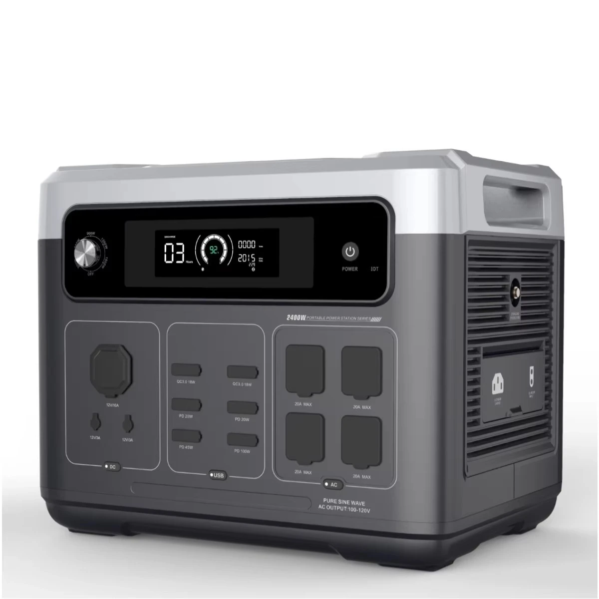 P2001 PLUS 2400W Portable Powe - Portable Power Station recensione e prezzo