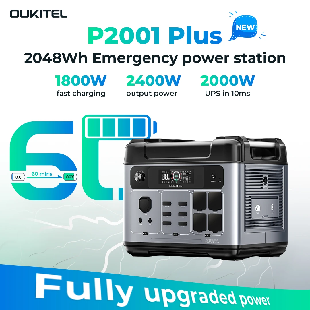 P2001 PLUS 2400W Portable Powe - Portable Power Station recensione e prezzo