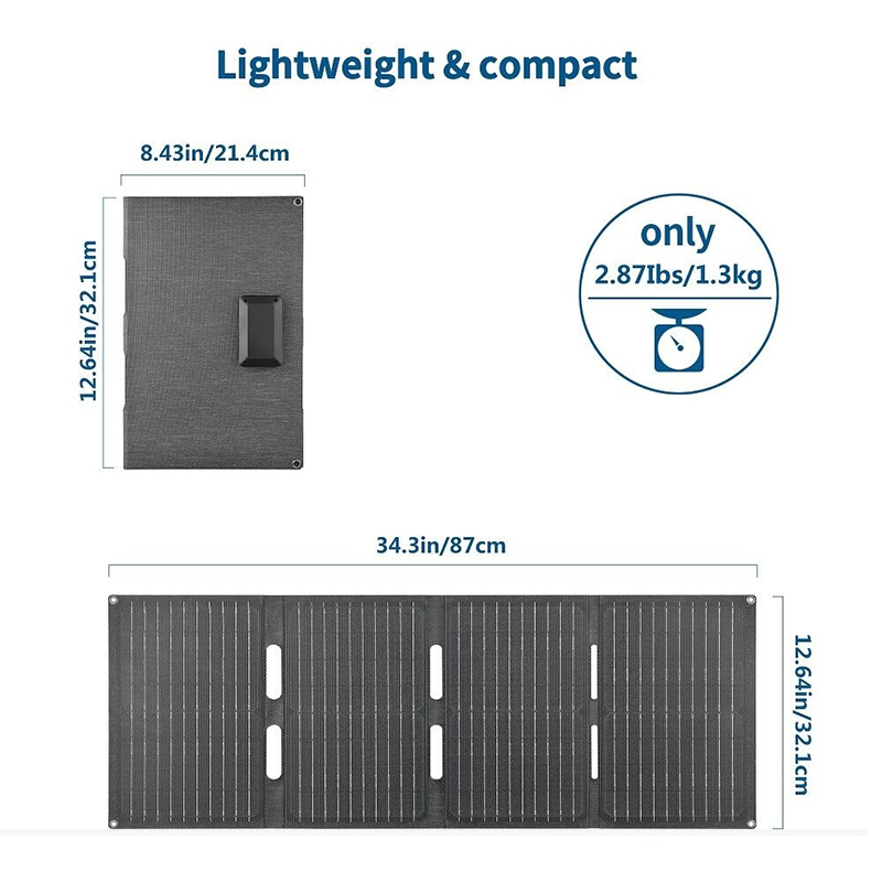 80W Folding Solar Panel IP65 W - Folding Solar Panel recensione e prezzo