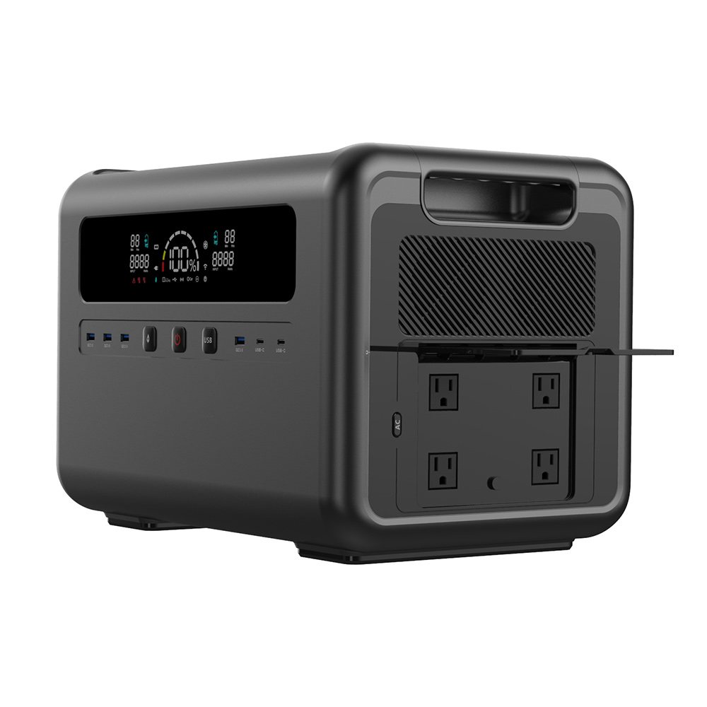 2400W Solar Power Generator, L - Portable Power Station recensione e prezzo