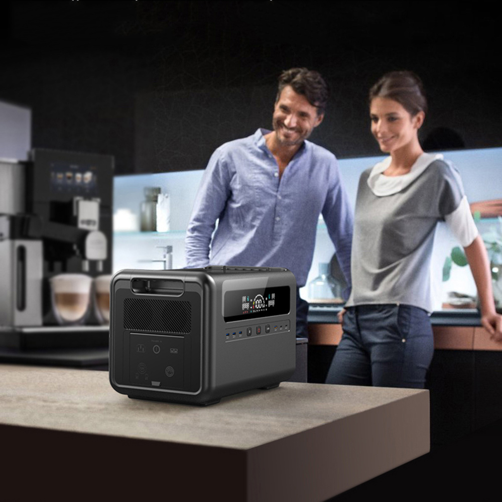 2400W Solar Power Generator, L - Portable Power Station recensione e prezzo