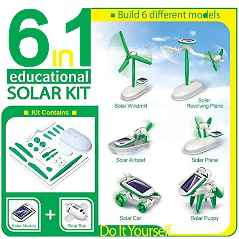Educational DIY Solar Power Ki - Renewable Energy For Kids recensione e prezzo