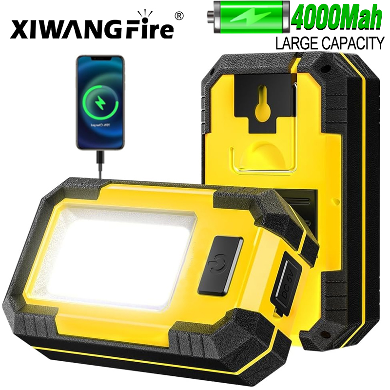 4000MaH Rechargeable Work Ligh - Renewable Energy Sources recensione e prezzo