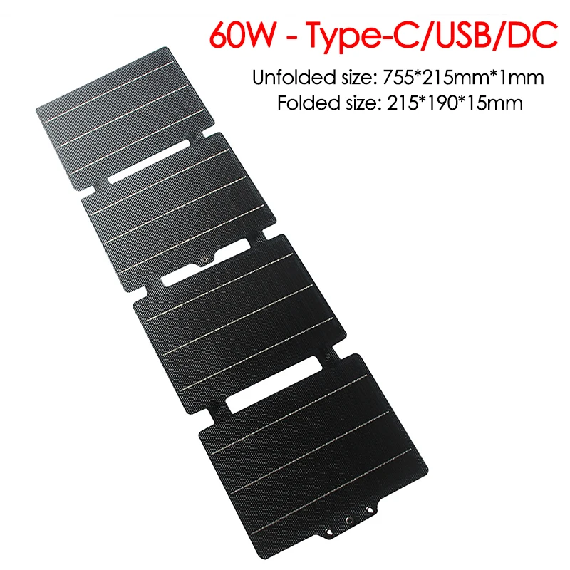 30W 60W Foldable Solar Panel B - Folding Solar Panel recensione e prezzo
