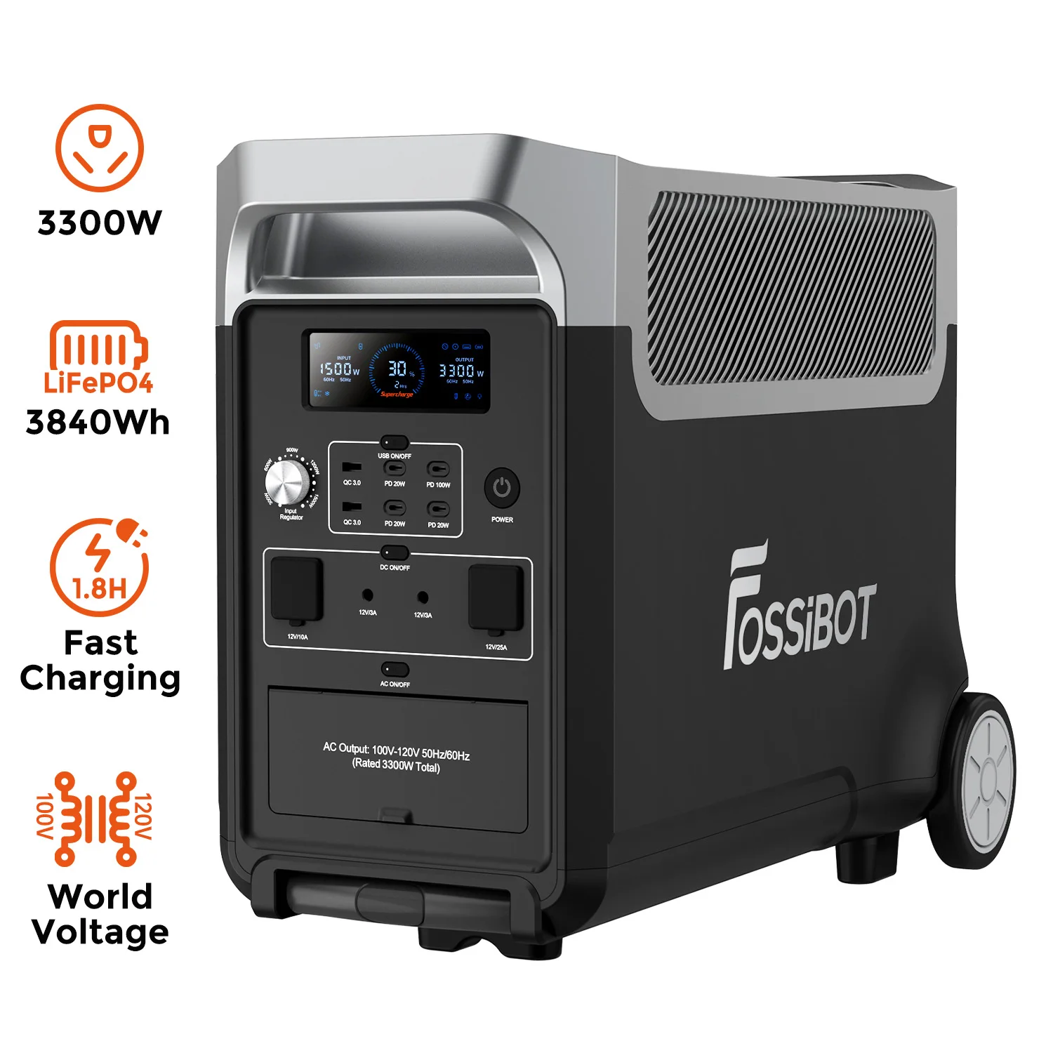 Fossibot F3600 Pro Generator W - Portable Power Station recensione e prezzo