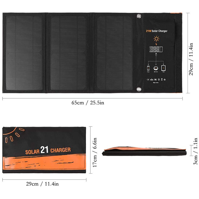21W Solar Panel Folding Chargi - Folding Solar Panel recensione e prezzo