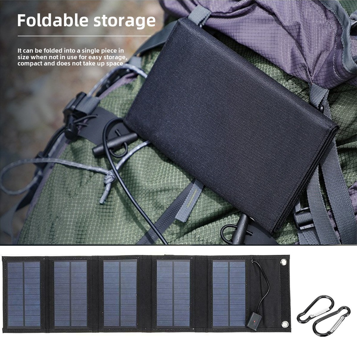 25W-100W Foldable Waterproof S - Folding Solar Panel recensione e prezzo
