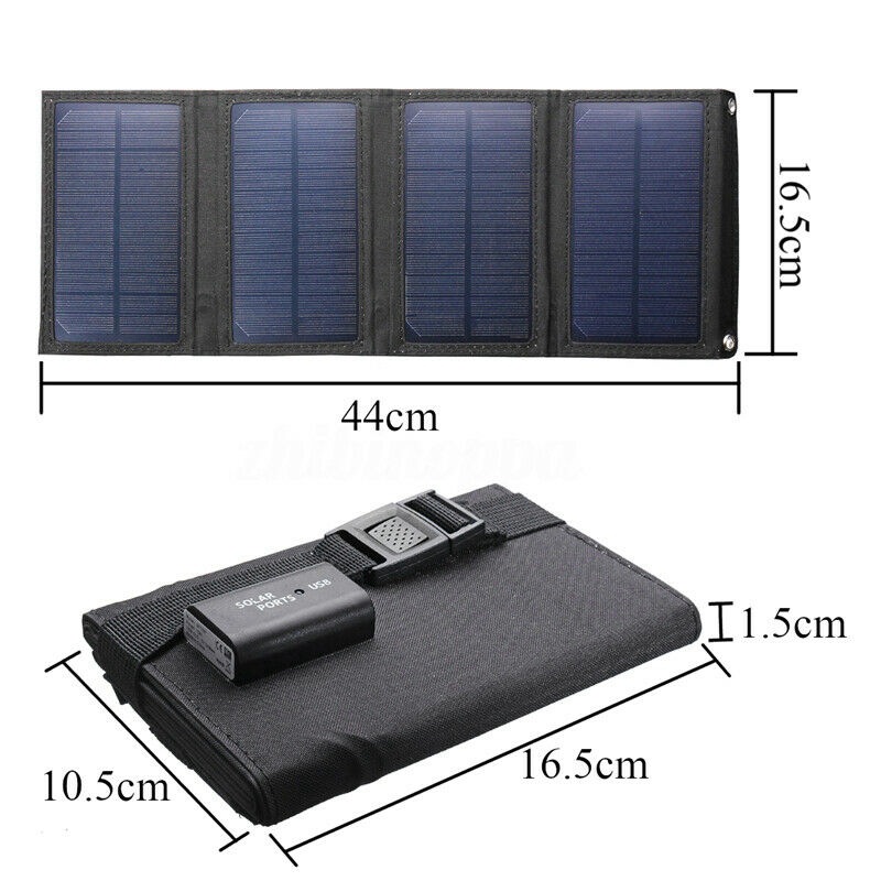 50W Portable Solar Panel Foldi - Folding Solar Panel recensione e prezzo