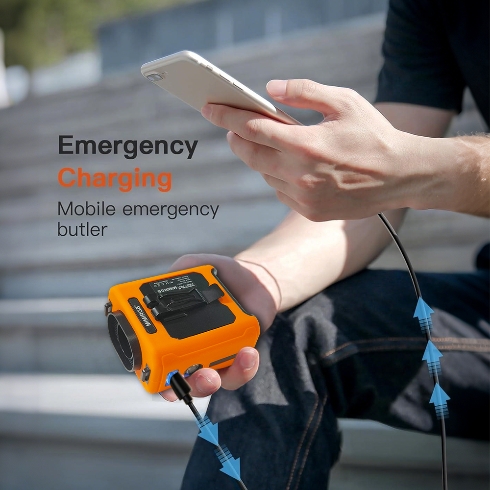 Waist Clip Fan Portable Hangin - Renewable Energy Sources recensione e prezzo