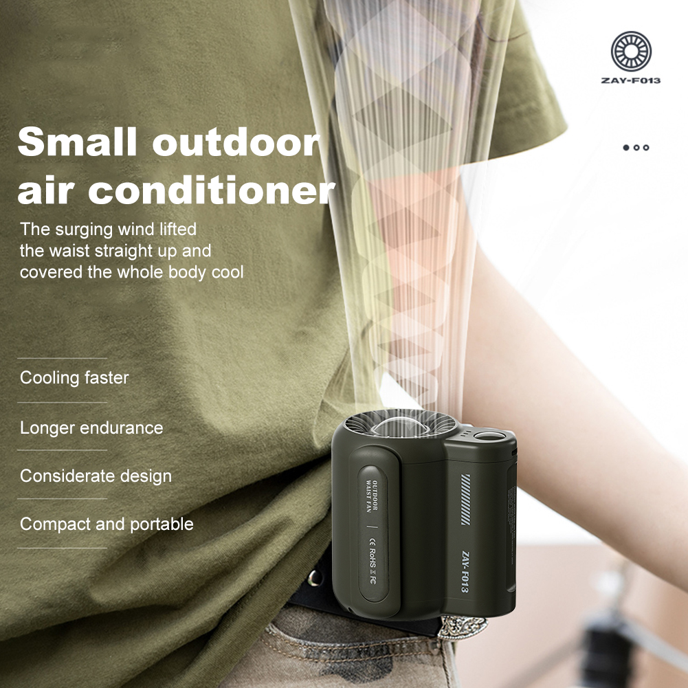 Mini Travel Wearable Waist Fan - Renewable Energy Sources recensione e prezzo