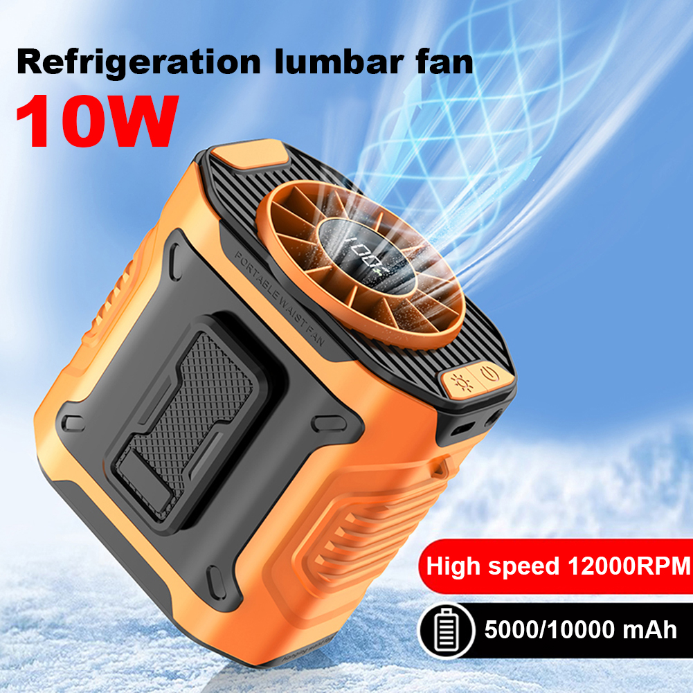 Mini Travel Wearable Waist Fan - Renewable Energy Sources recensione e prezzo