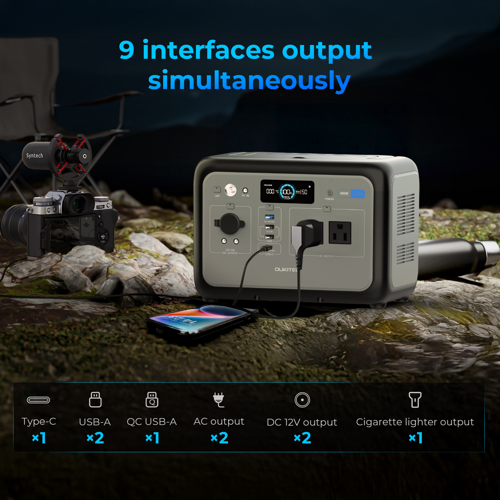 800W LiFePO4 Portable Power St - Portable Power Station recensione e prezzo