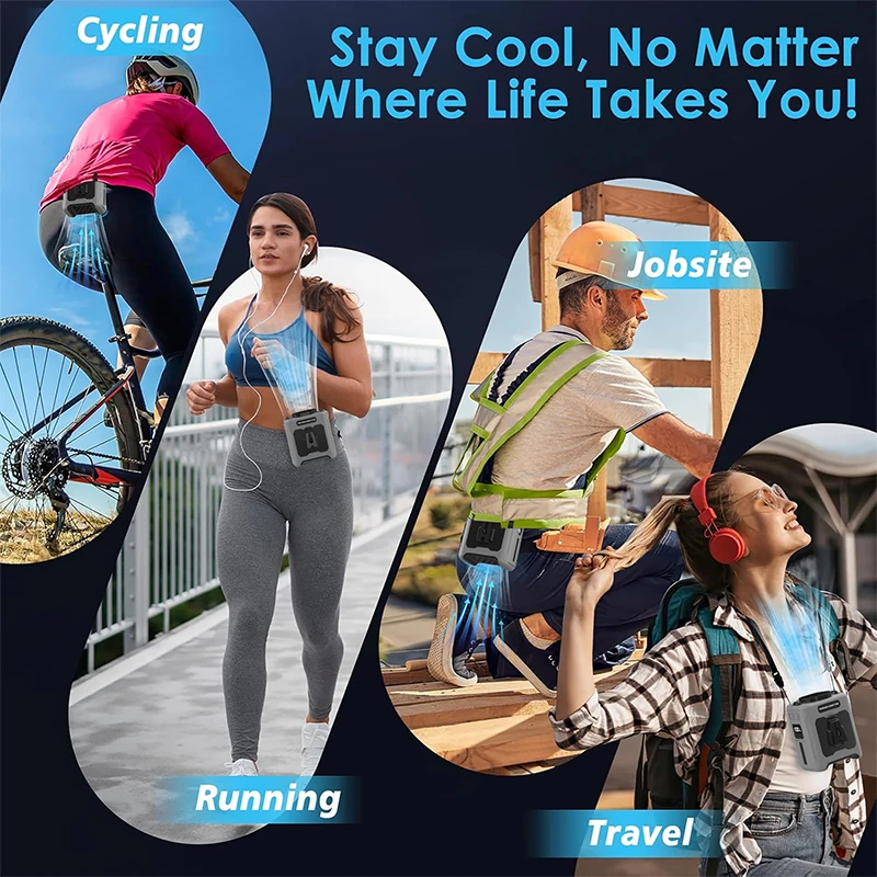 Waist Fan with Power Bank 5 Sp - Renewable Energy Sources recensione e prezzo