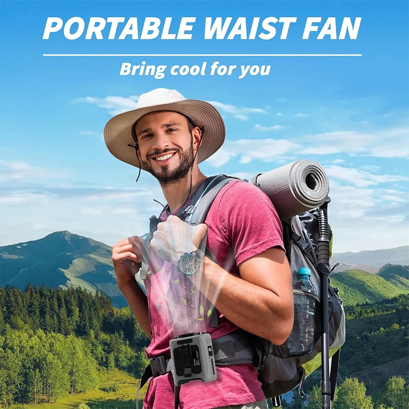 Waist Fan with Power Bank 5 Sp - Renewable Energy Sources recensione e prezzo