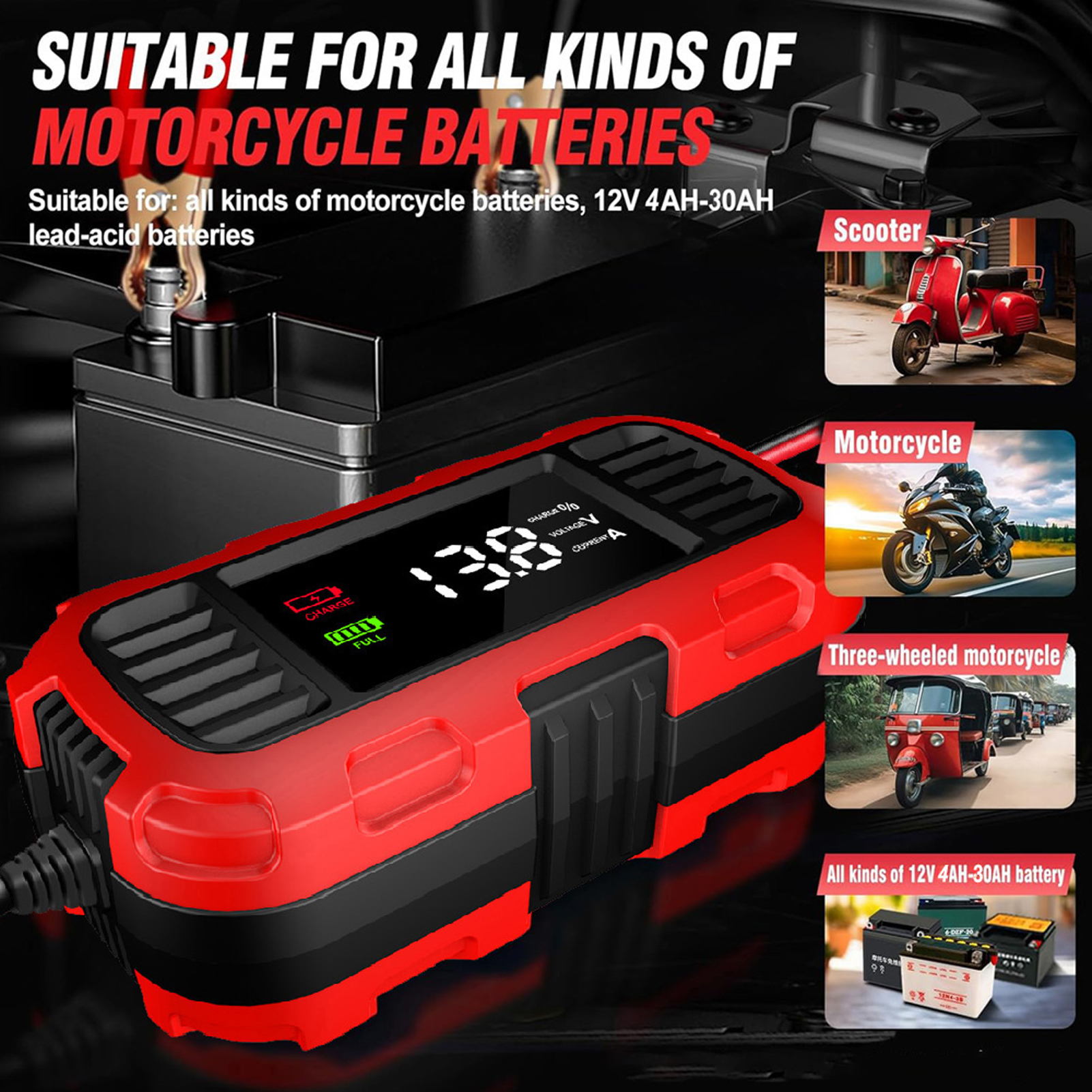 Automatic Trickle Battery Char - Agm Deep Cycle Battery recensione e prezzo
