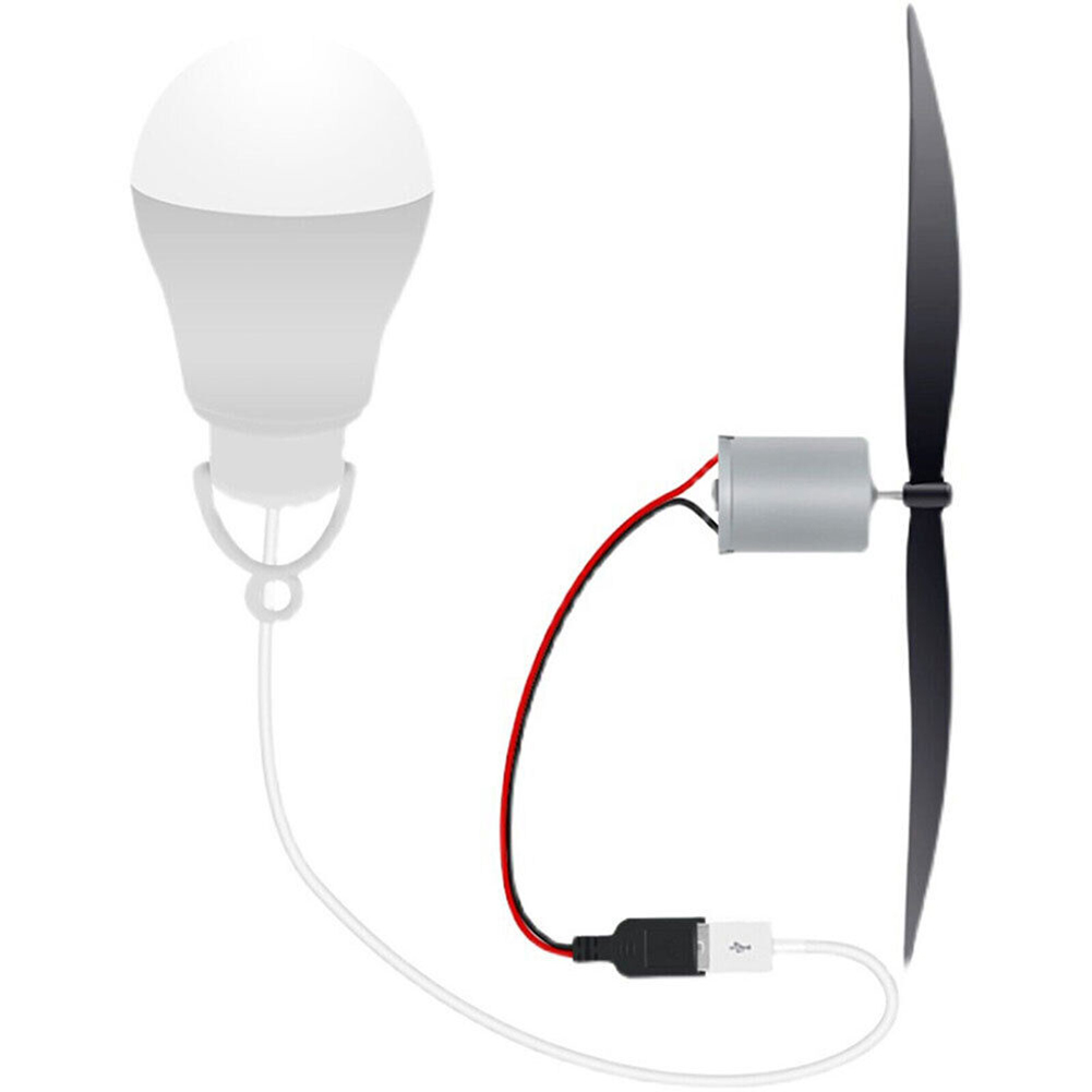 USB Powered Wind Turbine Motor - Renewable Energy For Kids recensione e prezzo