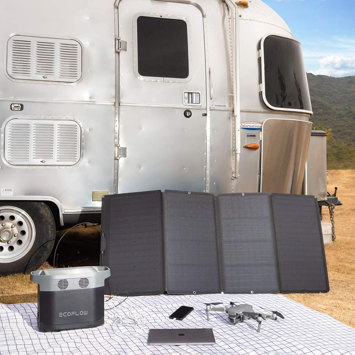 160 Watt Foldable Solar Panel  - Portable Power Station recensione e prezzo