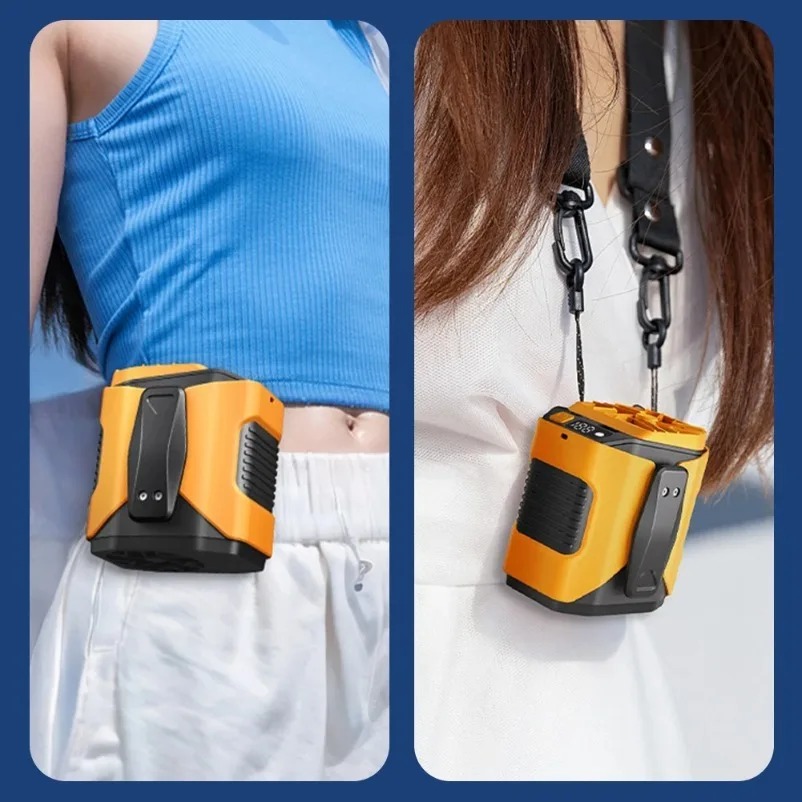 Rechargeable Waist Fan Portabl - Renewable Energy Sources recensione e prezzo