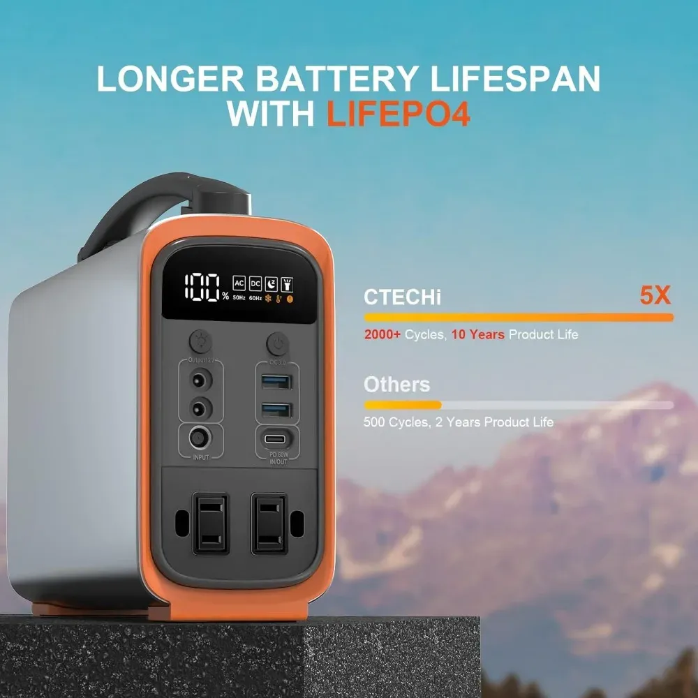 320Wh Lifepo4 Portable Power S - Portable Power Station recensione e prezzo